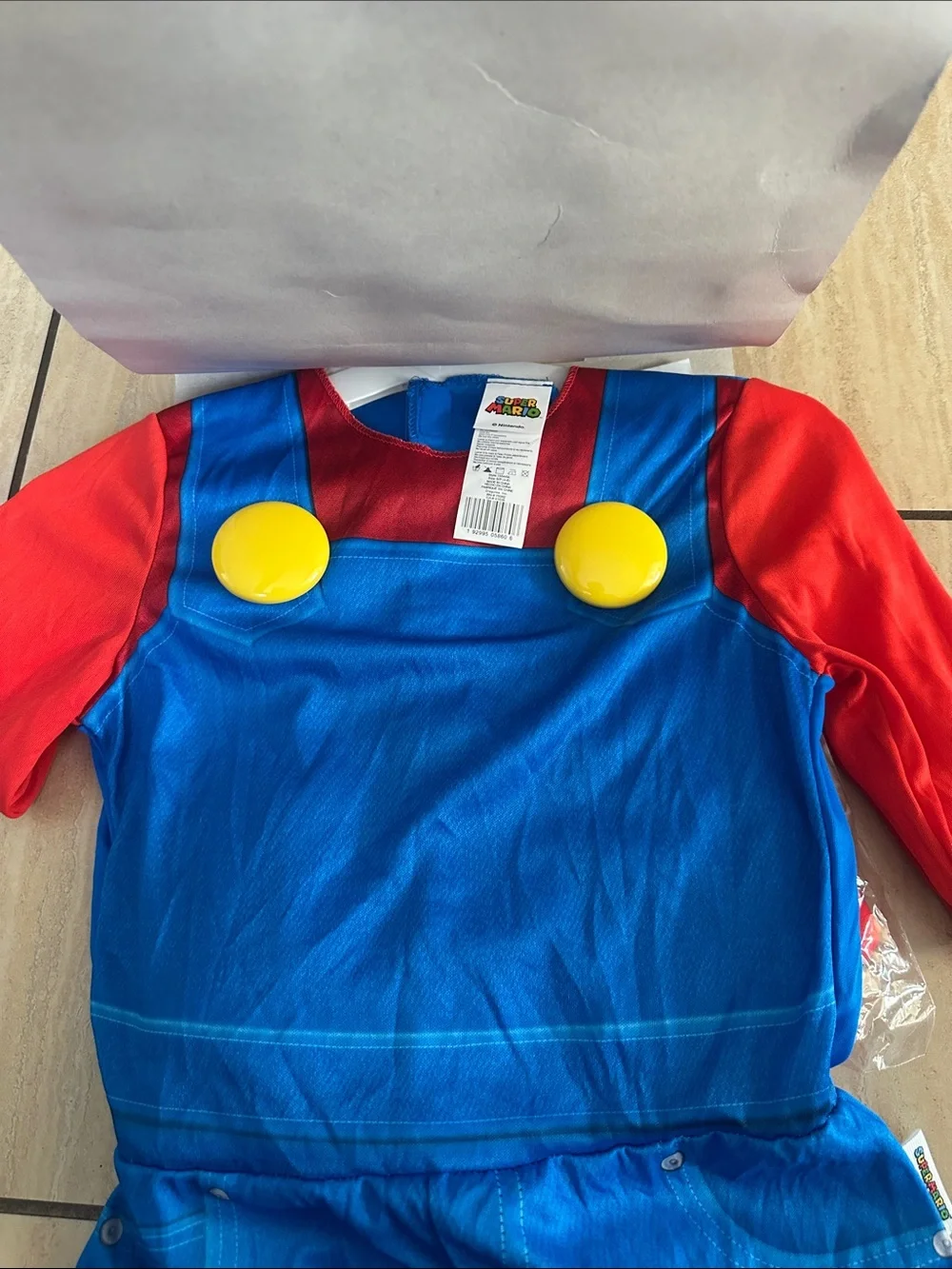 Disguise Nintendo Super Mario Crossplay, Halloween Kids Costume